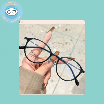 Gọng nhựa càng kính titanium mã 9108